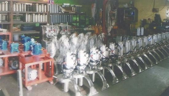 대형반죽기 및 완제품 생산공장